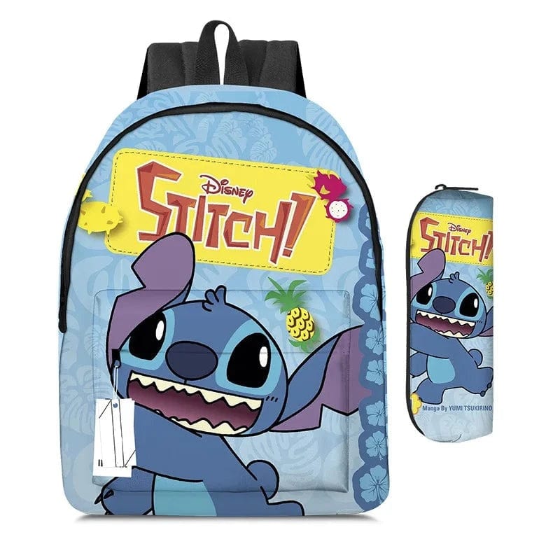 Stitch Backpack Cartoon Animation