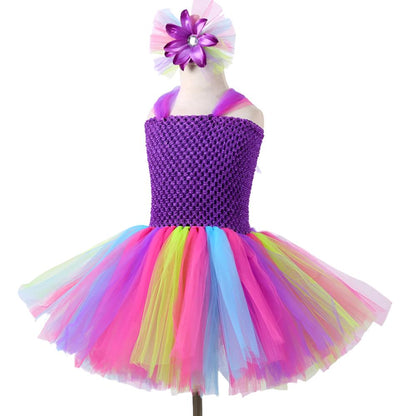 Fairy Costume Girls Rainbow Fairy Dress