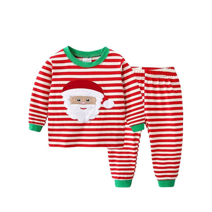 Santa Christmas Pajama Set for Kids