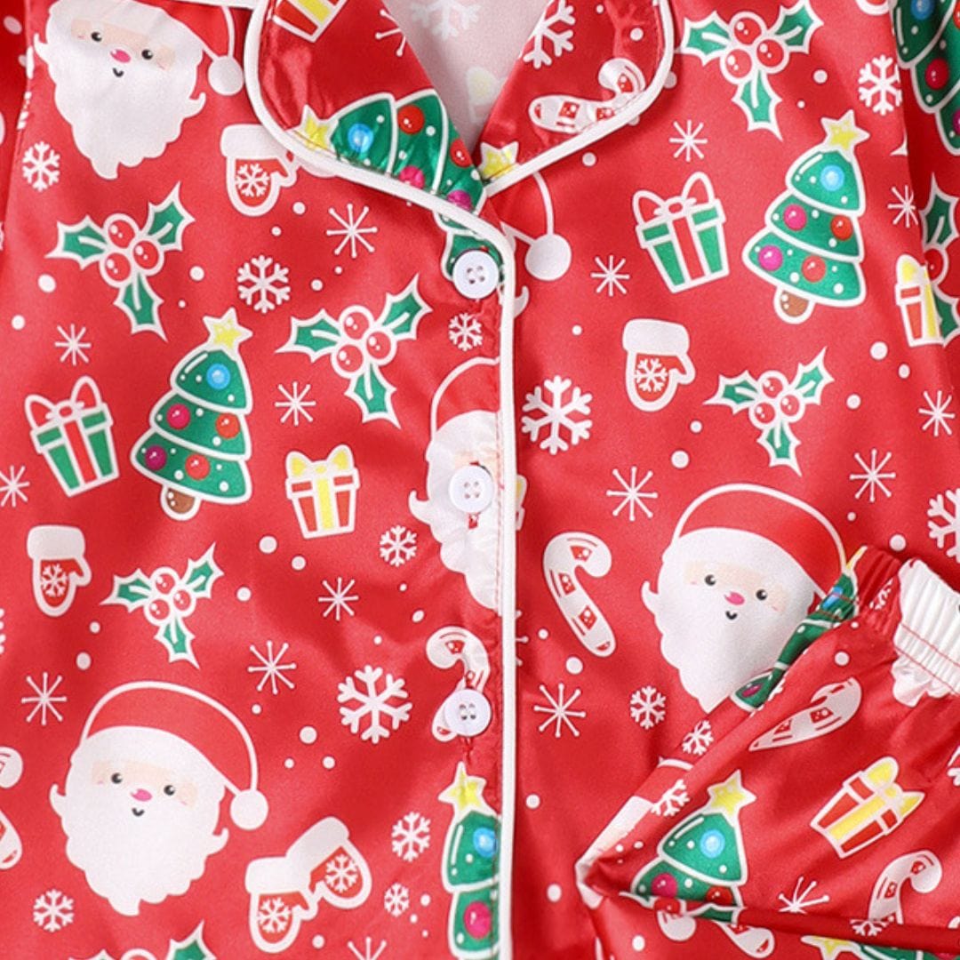 Festive Holiday Pajama Set