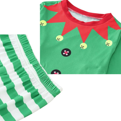 Elf-Inspired Christmas Pajamas