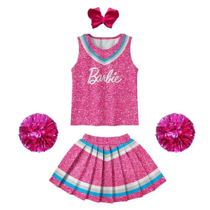 Barbie Costume Pink Cheerleading