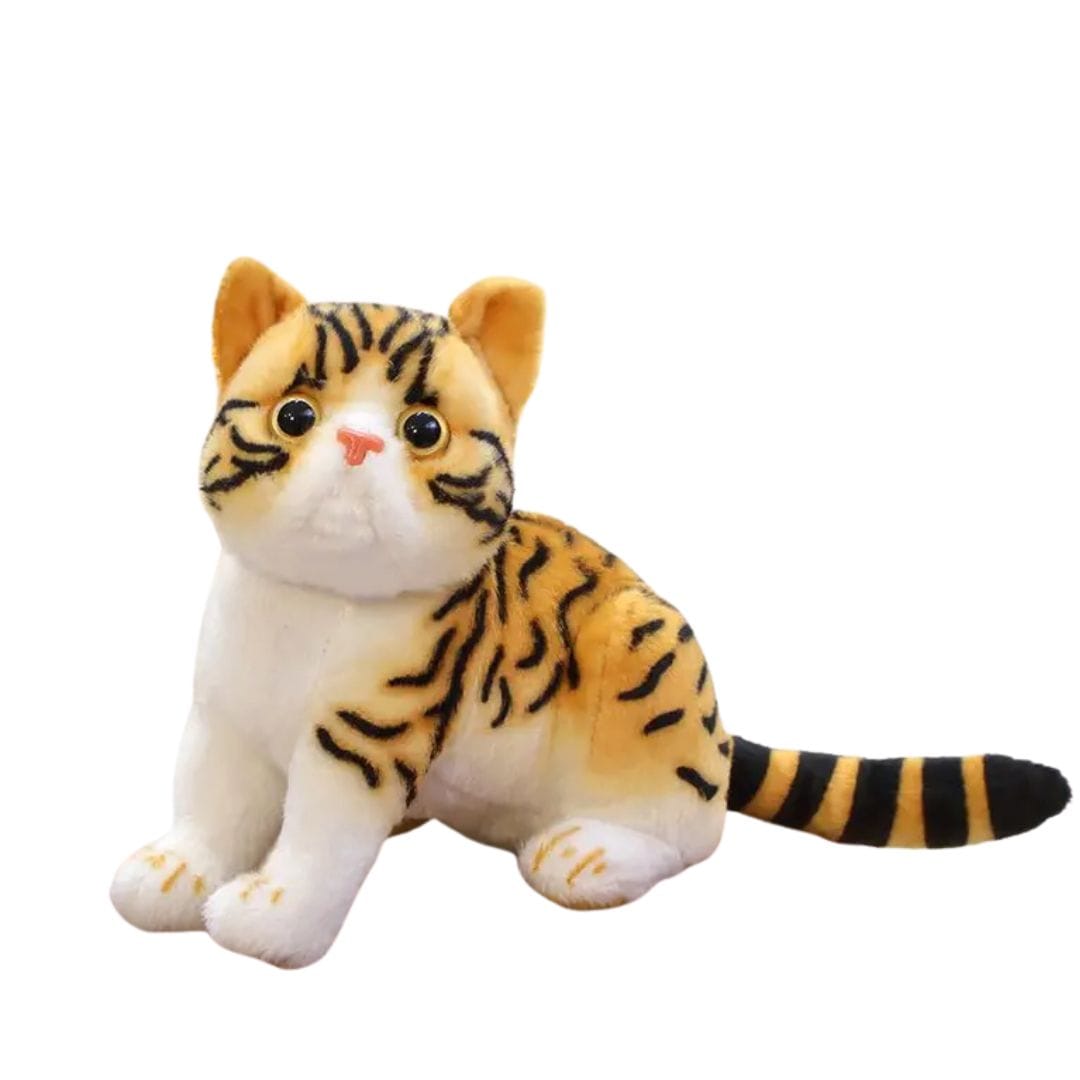 Realistic Tabby Cat Plush