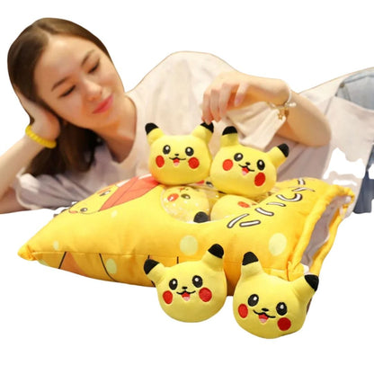 Pikachu Plush Pudding Pillow Set