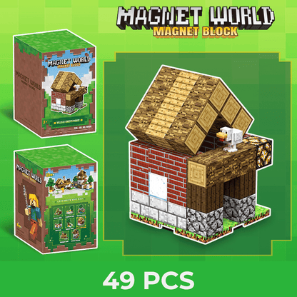 Magnet World Building Blocks Set