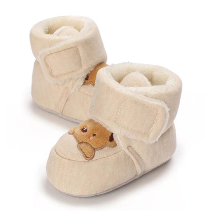 Peekaboo Pup Baby Booties