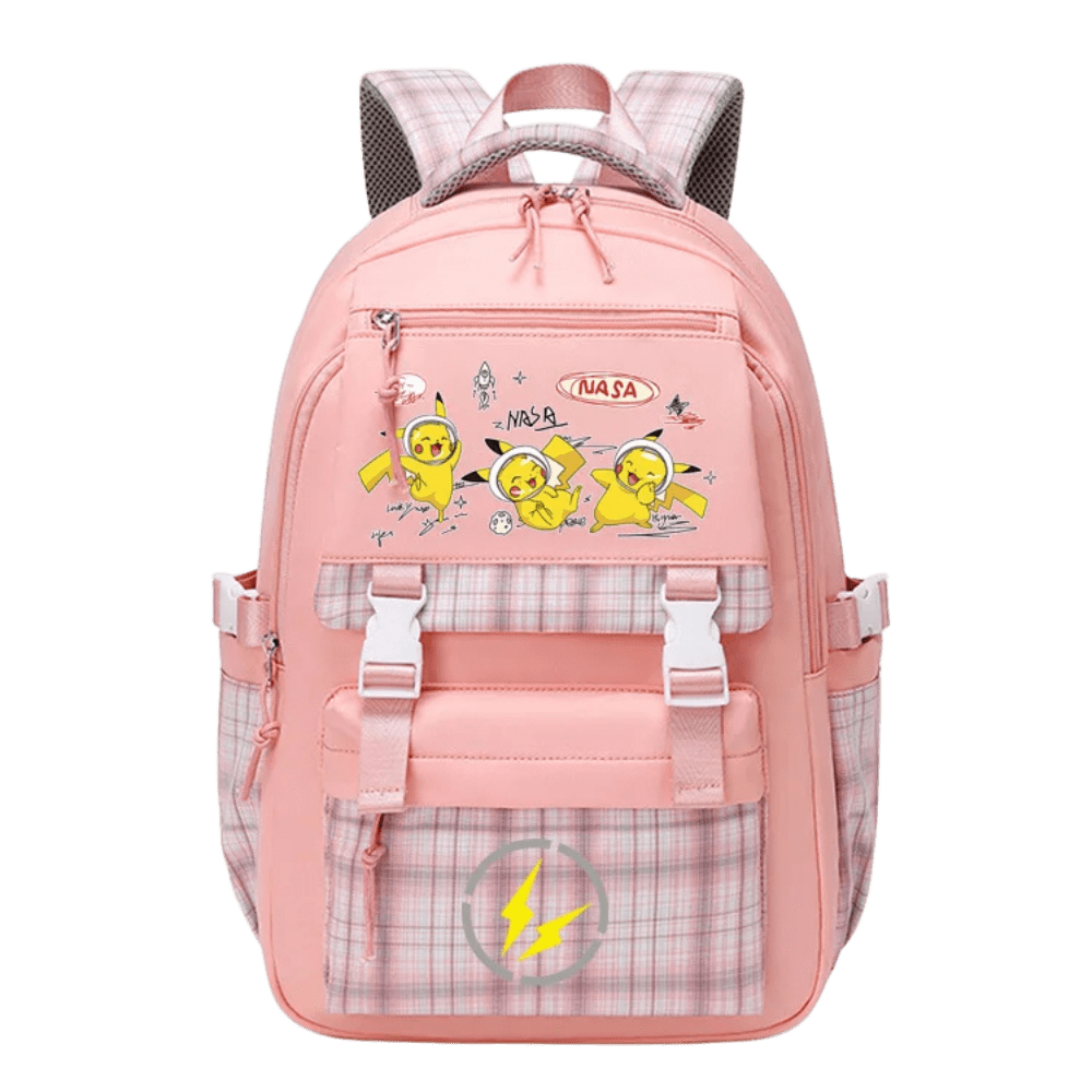 Pokemon Backpack Adjustable Oxford School Bag