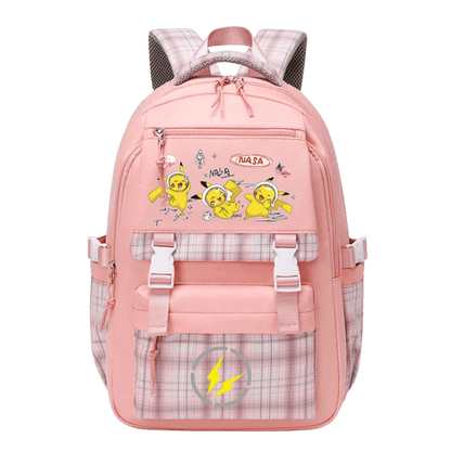 Pokemon Backpack Adjustable Oxford School Bag