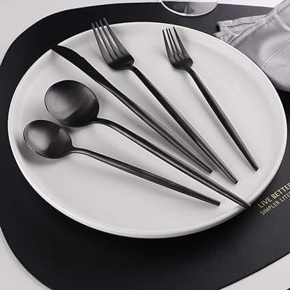Elegant 36-Piece Minimalist Cutlery Set