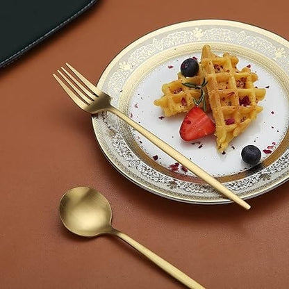 Elegant Minimalist 20-Piece Stainless Steel Cutlery Set