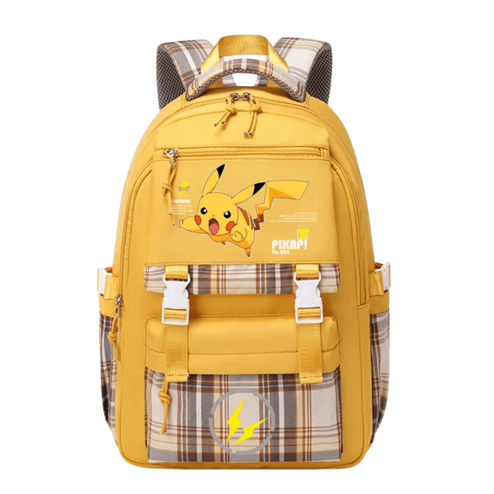 Pokemon Backpack Adjustable Oxford School Bag