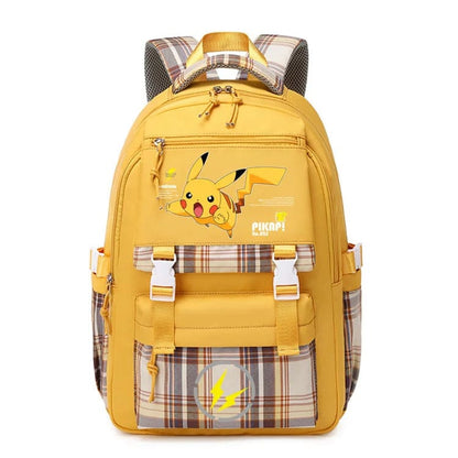 Pokemon Backpack Adjustable Oxford School Bag