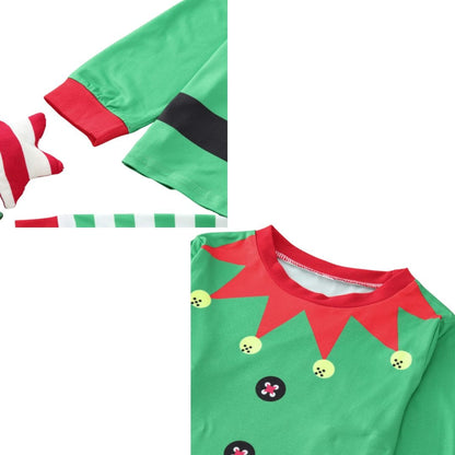 Elf-Inspired Christmas Pajamas