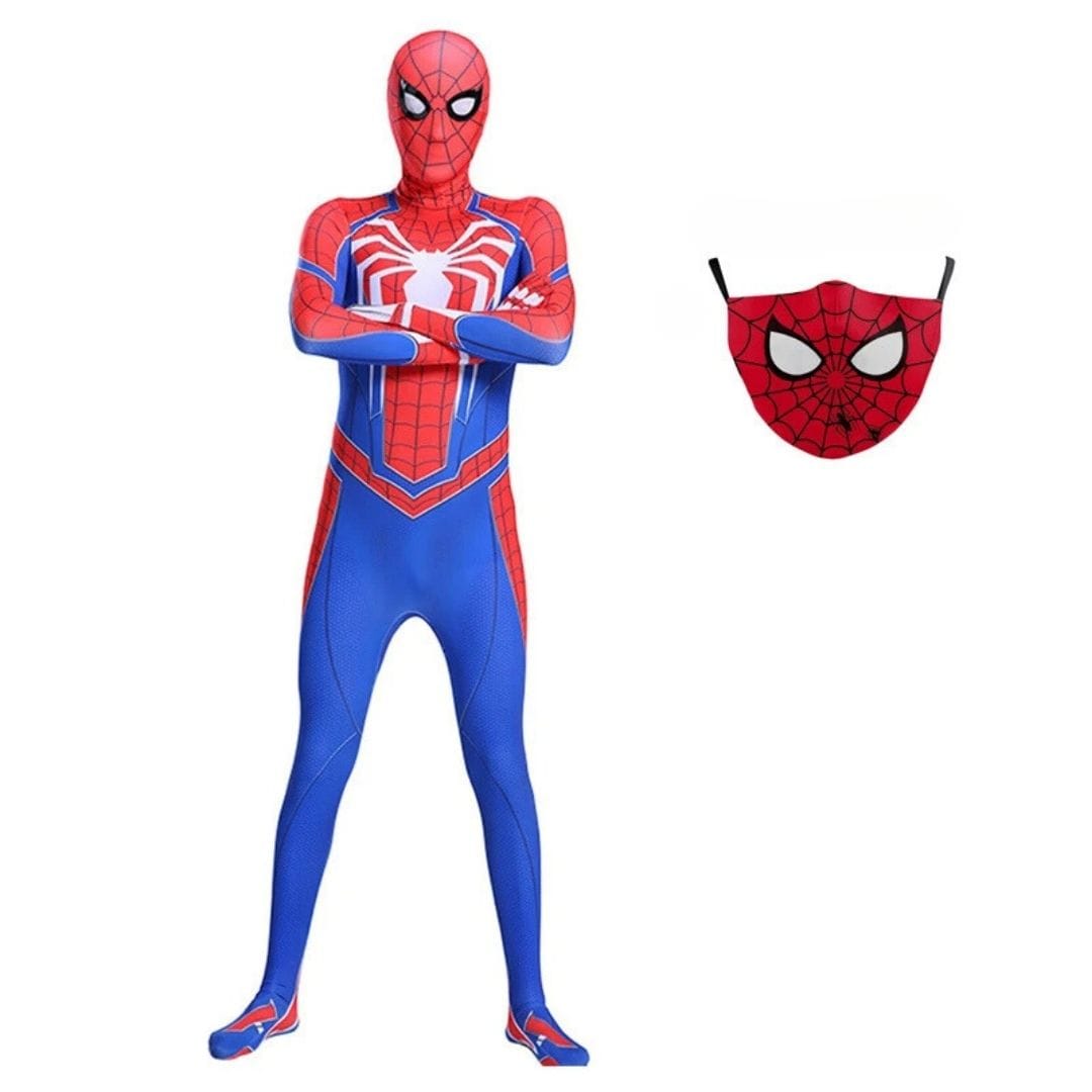 Spiderman Costume Awesome 3D Style Bodysuit