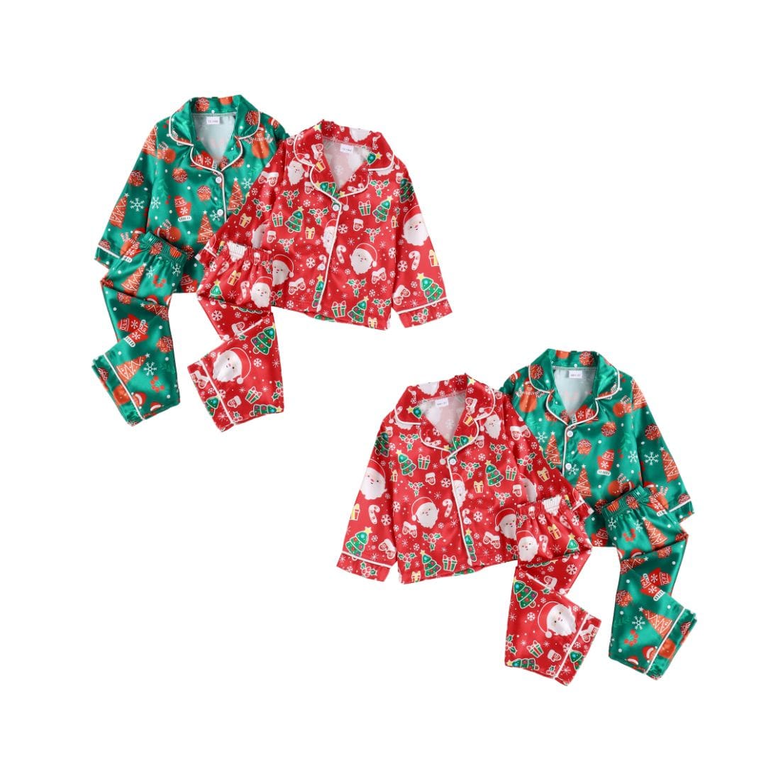 Festive Holiday Pajama Set