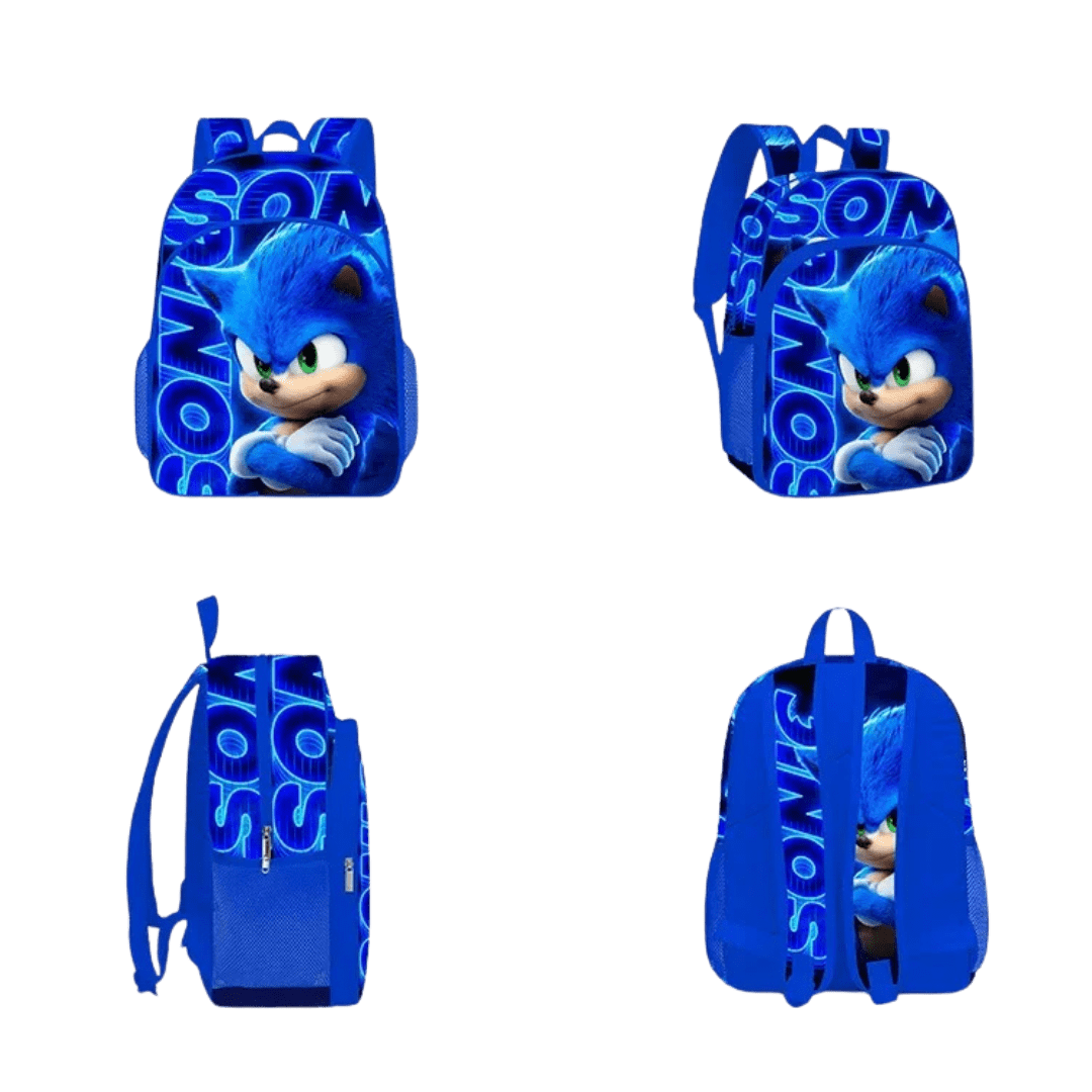 Sonic Backpack and School Accessories