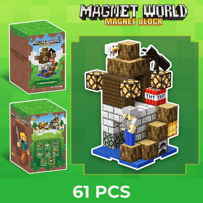 Magnet World Building Blocks Set