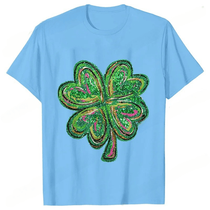 Glittery Irish Luck T-Shirt St. Patrick’s Day