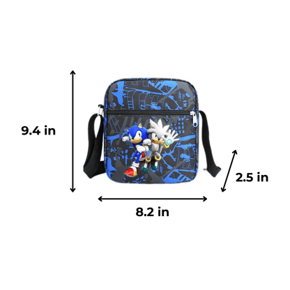 Sonic Backpack 3Pcs Set Large Capacity