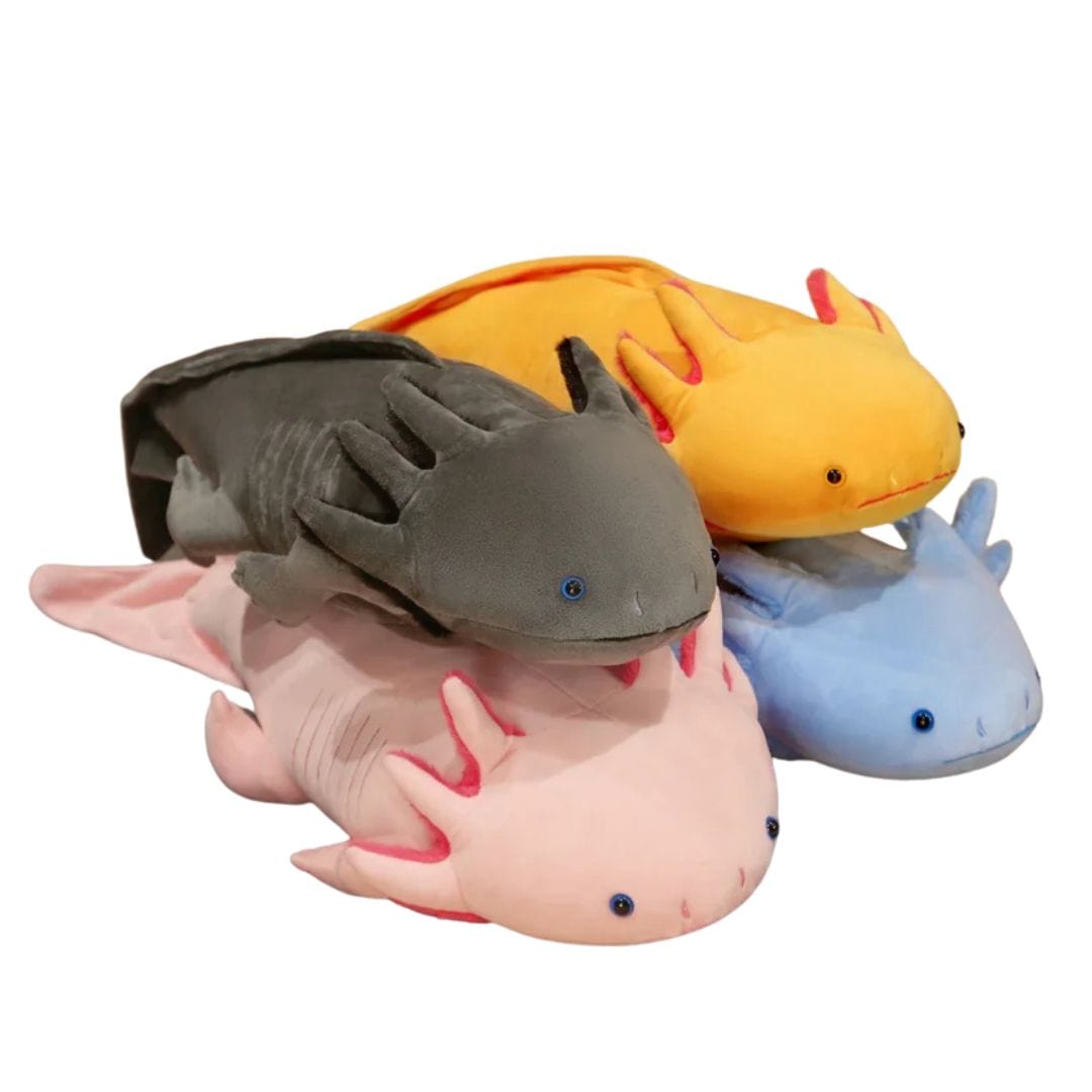 Cozy Axolotl Plush Pillow