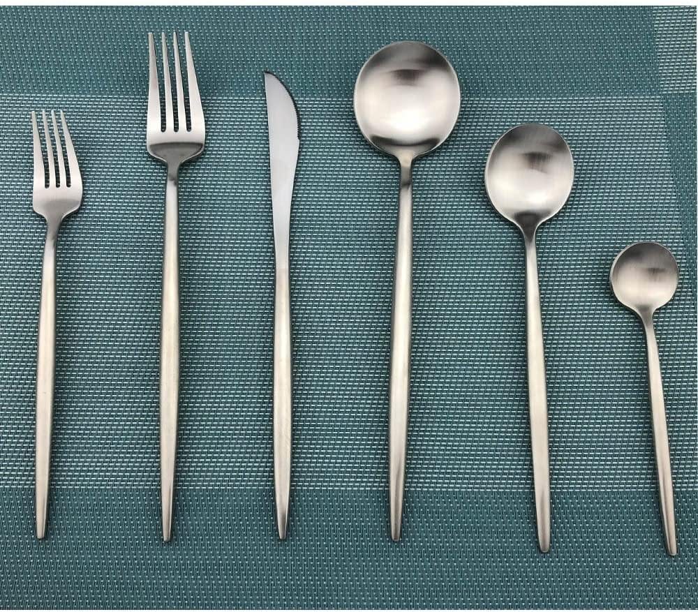 Elegant 36-Piece Minimalist Cutlery Set