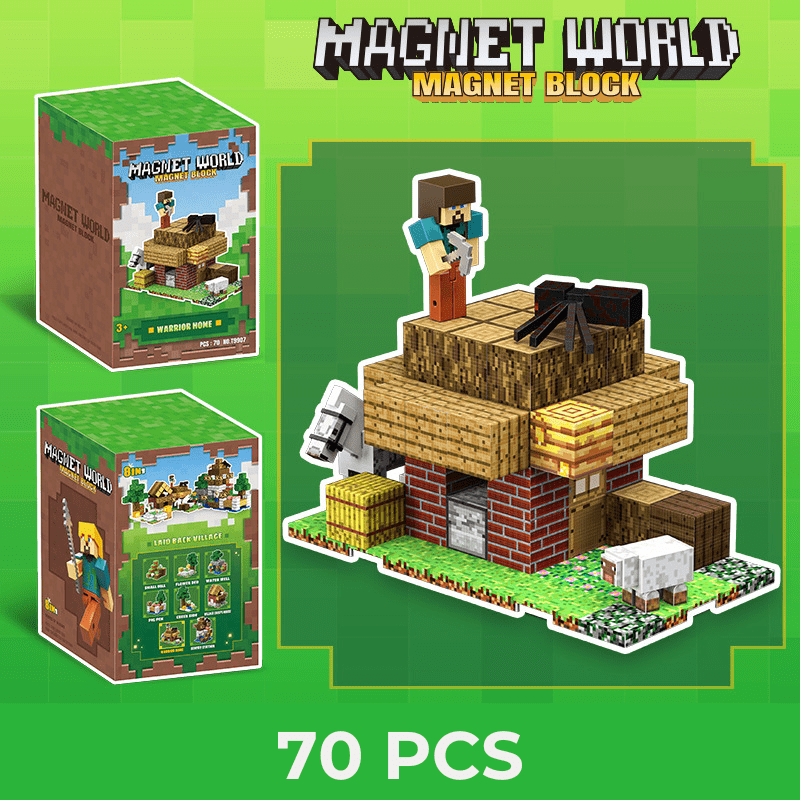 Magnet World Building Blocks Set