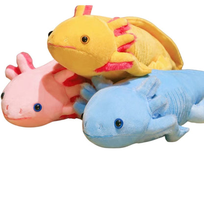 Cozy Axolotl Plush Pillow