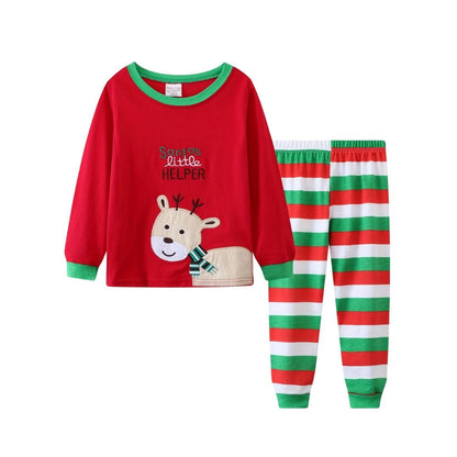 Santa Christmas Pajama Set for Kids