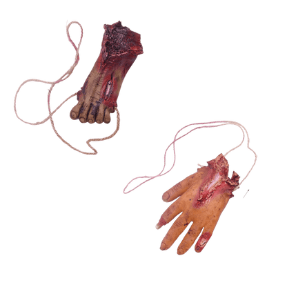 Halloween Decoration Bloody Hanging Body Parts