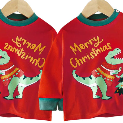 Dinosaur Merry Christmas Pajama Set