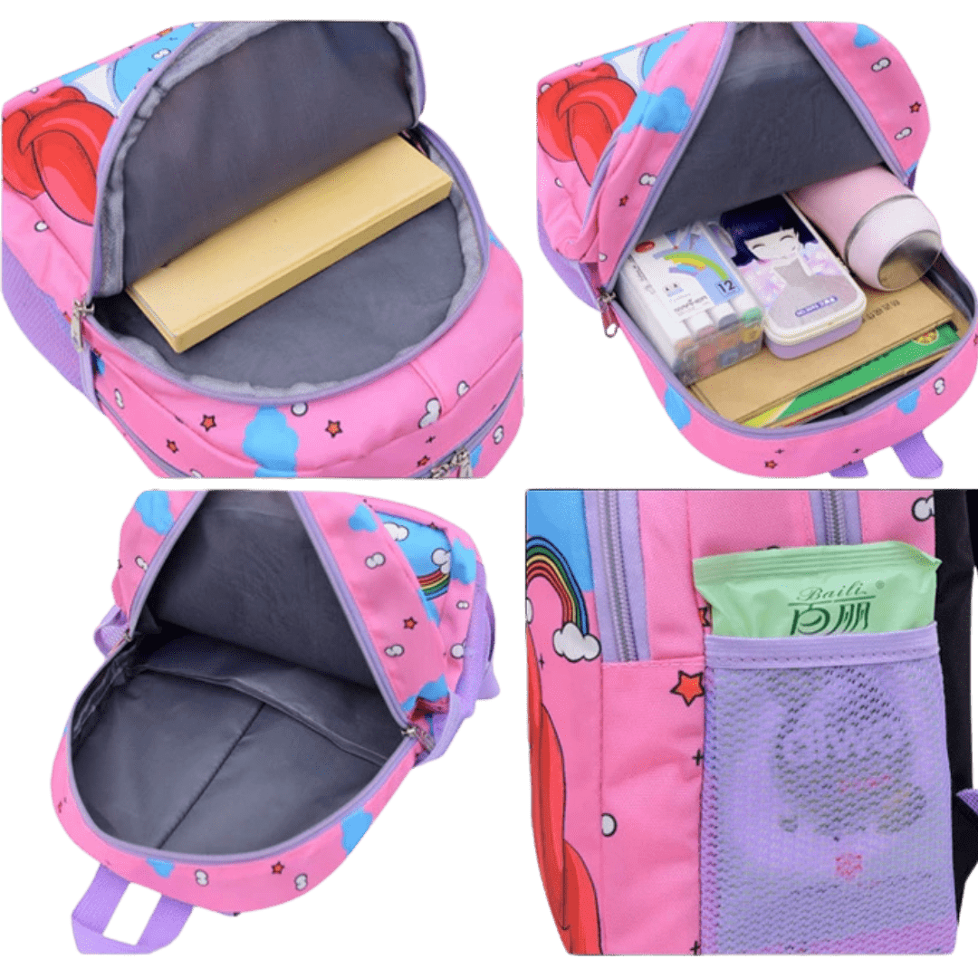 Unicorn Backpack Adorable Cartoon Design