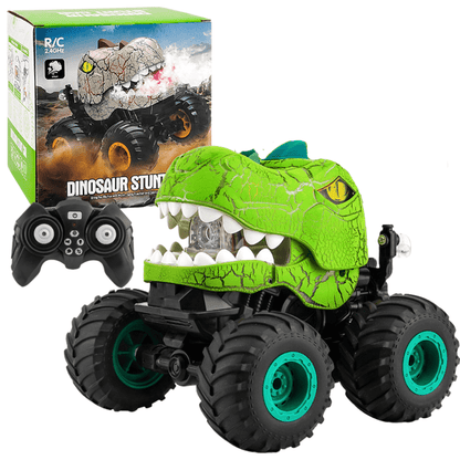 RC Car Dinosaur Stunt Monster 2.4GHz with Mist & Lights