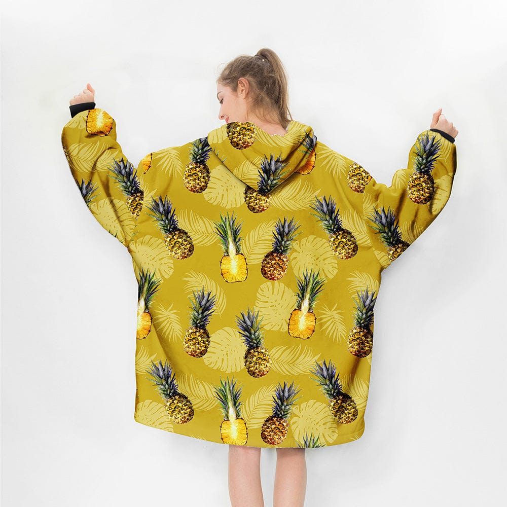 Pineapple Paradise Blanket Hoodie