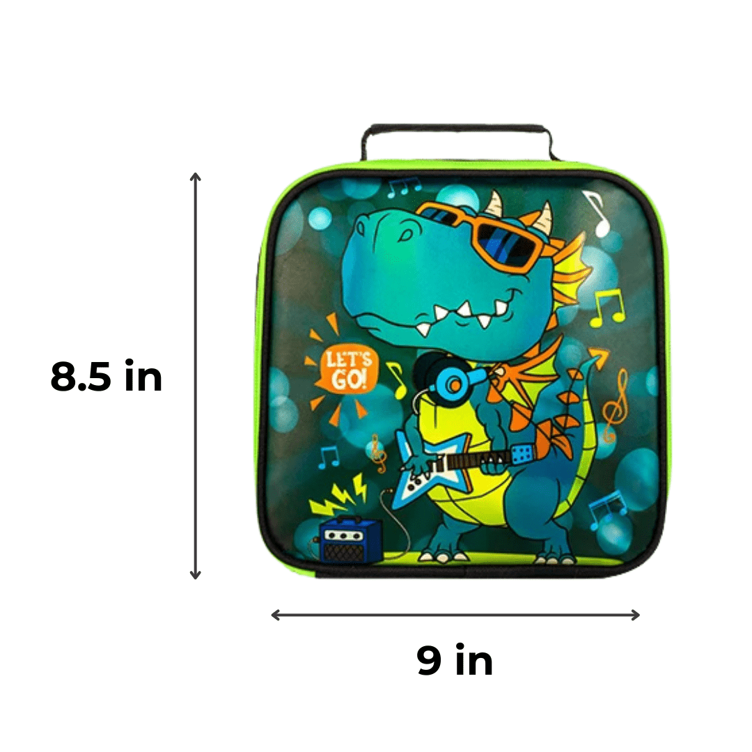 16" Dinosaur Backpack 3pcs with Lunch Box