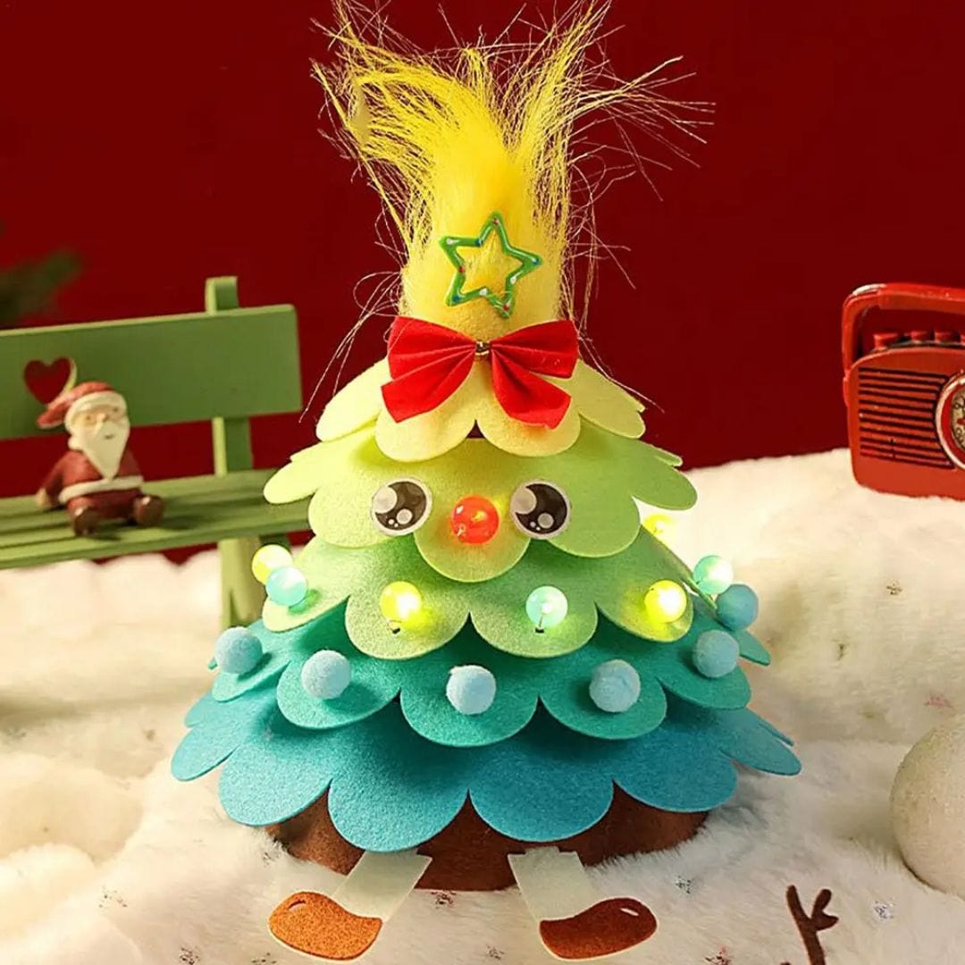 ElfTree Felt Christmas Craft