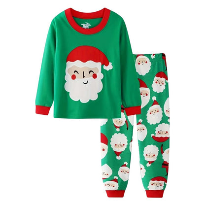 Santa Christmas Pajama Set for Kids