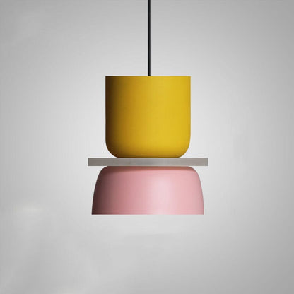 Vibrant Scandinavian Macaron LED Pendant Light