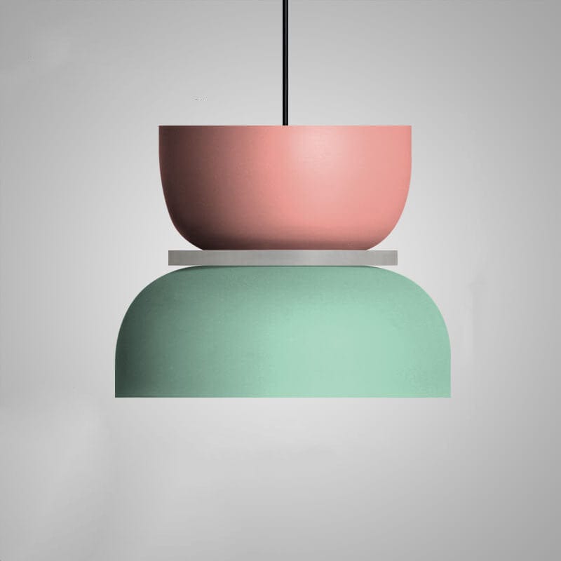 Vibrant Scandinavian Macaron LED Pendant Light