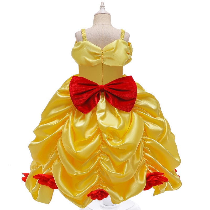 Belle's Golden Ball Gown