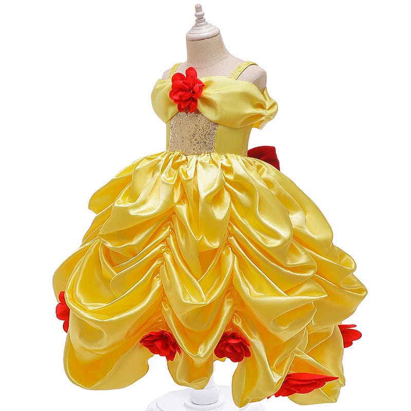 Belle's Golden Ball Gown