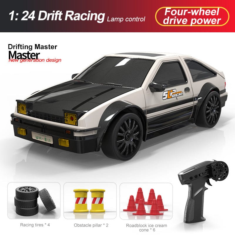 RC Car 1:24 Drift Racing AE86 2.4GHz 4WD