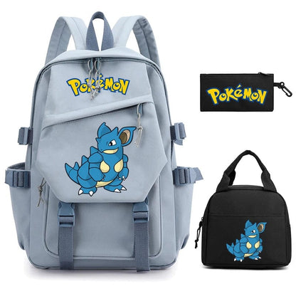 Pokemon Backpack Durable Printed Design