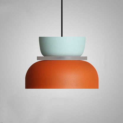 Vibrant Scandinavian Macaron LED Pendant Light