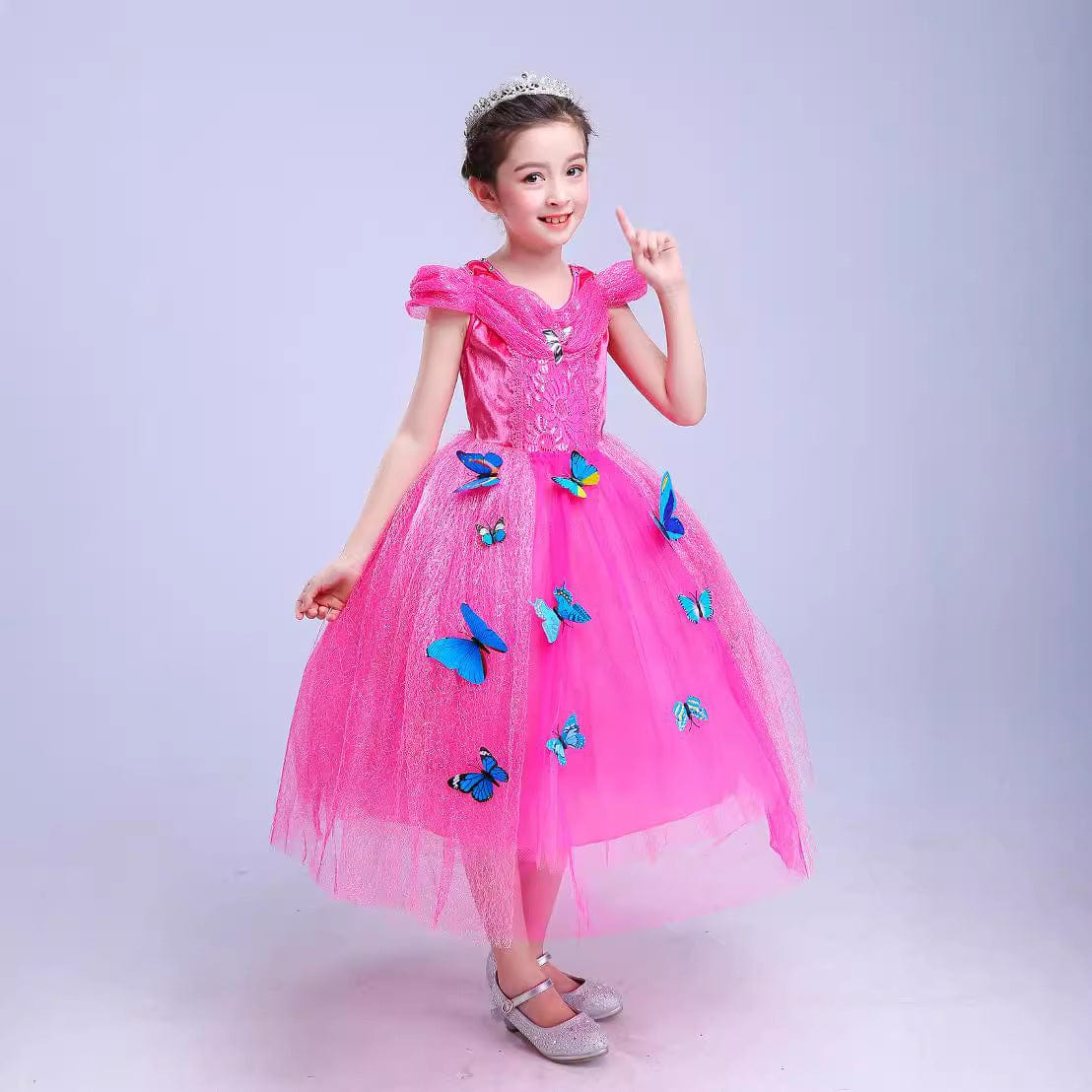 Butterfly Charm Cinderella Gown