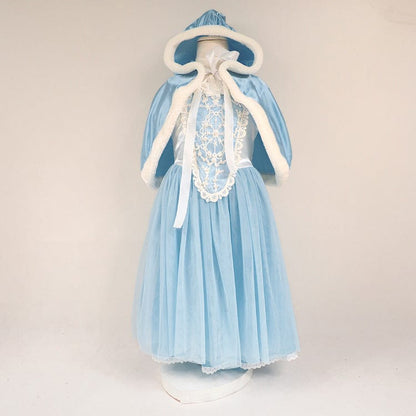 Cinderella Snow Shawl Dress