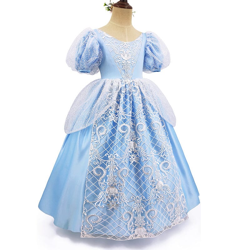 Cinderella Lace Fantasy Snow Dress