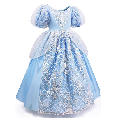 Cinderella Lace Fantasy Snow Dress