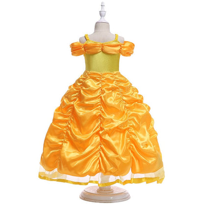 Belle's Golden Dream Gown