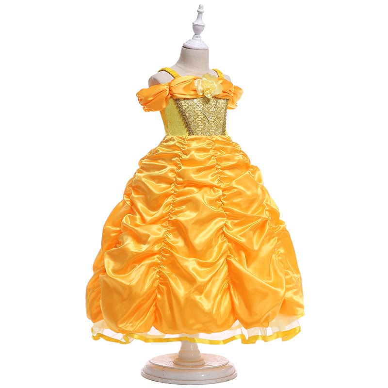 Belle's Golden Dream Gown