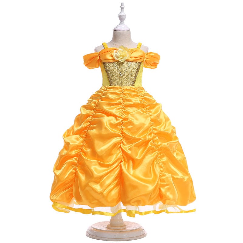 Belle's Golden Dream Gown